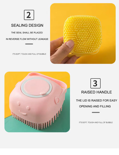 Pet Bathing Scrubber