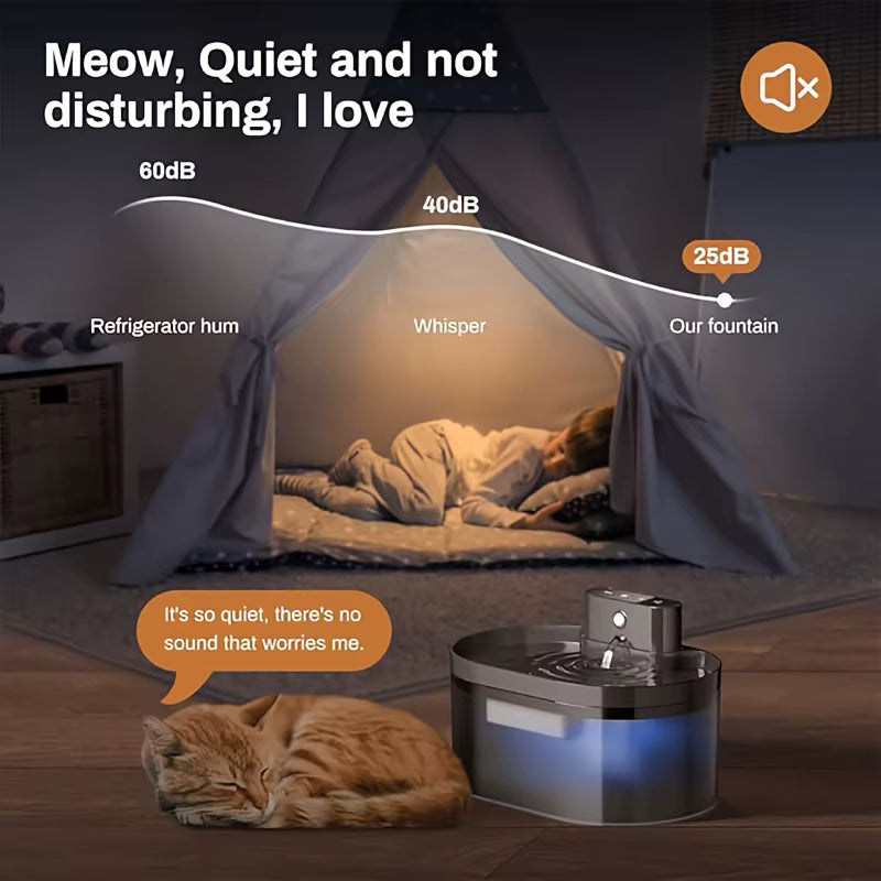 👉 Smart Cat & Dog Water Fountain